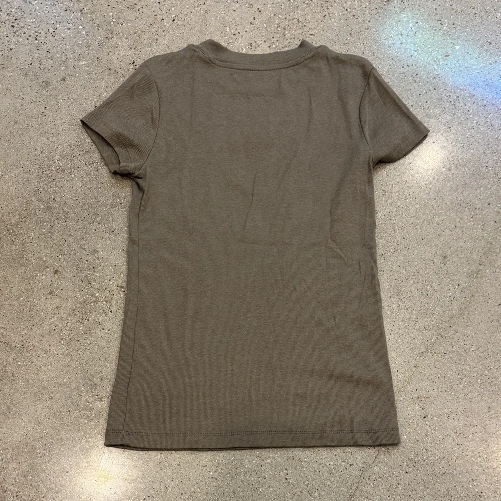 a new day Short Sleeve Tees - Teal and Brown - Picture 2 of 6